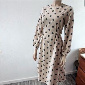 MIKA STUDIO Maxi polka dots dress